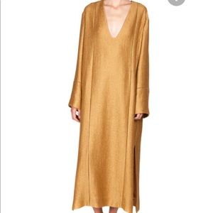 ISO The Row Anais Linen Blend Dress - XS S M